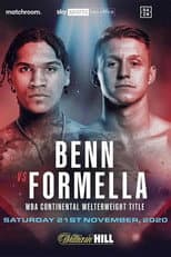 Poster for Conor Benn vs. Sebastian Formella