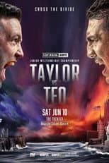 Poster for Josh Taylor vs. Teofimo Lopez