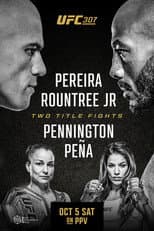 Poster for UFC 307: Pereira vs. Rountree Jr.