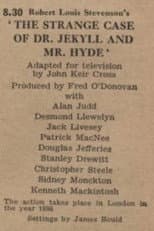 Poster for The Strange Case of Dr. Jekyll and Mr. Hyde