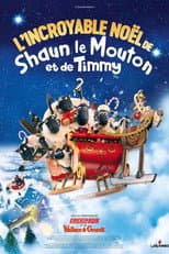 Poster for L'Incroyable Noël de Shaun le Mouton et de Timmy