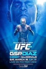 Poster for UFC 158: St-Pierre vs. Diaz