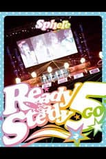 Poster for Sphere LIVE2014 "Start Dash Meeting" Ready Steady 5 Shuunen! in Nippon Budokan ~Futsukame~!