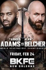 Poster for BKFC 36: Adams vs. Belcher