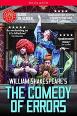 Poster for The Comedy of Errors - Live at Shakespeare's Globe