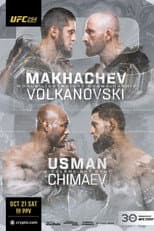 Poster for UFC 294: Makhachev vs. Volkanovski 2