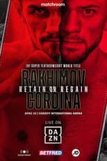 Poster for Shavkatdzhon Rakhimov vs. Joe Cordina