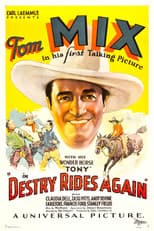 Poster for Destry Rides Again