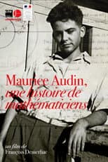 Poster for Maurice Audin, a story of mathematicians