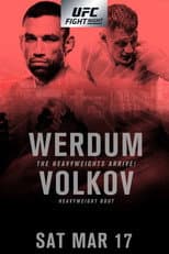 Poster for UFC Fight Night 127: Werdum vs. Volkov