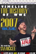 Poster for Timeline The History of WWE – 2007 Blue – As Told By Swoggle