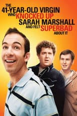 Poster for The 41–Year–Old Virgin Who Knocked Up Sarah Marshall and Felt Superbad About It