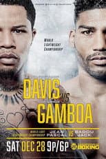 Poster for Gervonta Davis vs. Yuriorkis Gamboa