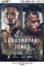 Poster for LFA 158: Jones vs. Lebosnoyani