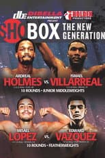 Poster for Ardreal Holmes vs. Ismael Villarreal