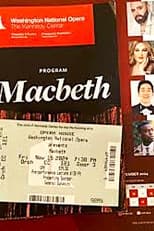 Poster for Macbeth: Washington National Opera
