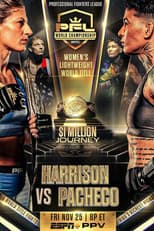 Poster for PFL 2022 #10: Championships - Harrison vs Pacheco