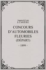 Poster for Fête de Paris 1899: Concours d'automobiles fleuries (départ)