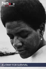 Poster for A Litany for Survival: The Life and Work of Audre Lorde