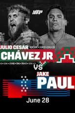 Poster for Jake Paul vs. Julio Cesar Chavez Jr