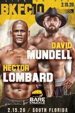 Poster for Bare Knuckle Fighting Championship 10