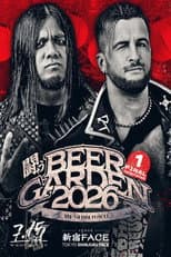Poster for DDT Fighting Beer Garden 2026 in Shinjuku [FINAL COUNTDOWN 1]