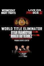 Poster for Otar Eranosyan vs. Roger Gutierrez