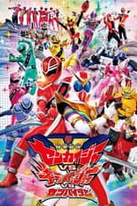 Poster for Kikai Sentai Zenkaiger vs. Kiramager vs. Senpaiger