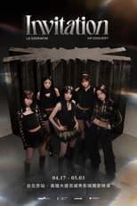 Poster for LE SSERAFIM VR CONCERT : INVITATION