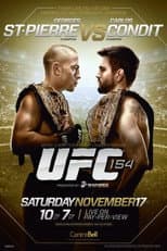 Poster for UFC 154: St-Pierre vs. Condit