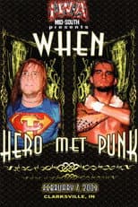 Poster for IWA-MS When Hero Met Punk