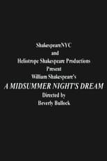 Poster for A Midsummer Night's Dream