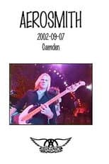 Poster for Aerosmith - Camden