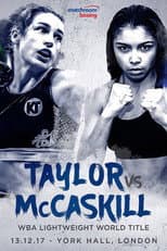 Poster for Katie Taylor vs. Jessica McCaskill