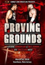 Poster for CZW Proving Grounds 2018