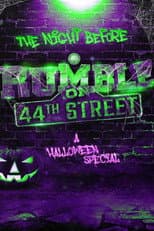 Poster for NJPW The Night Before Rumble on 44th Street