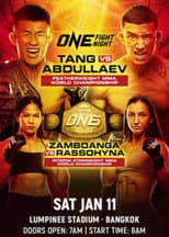 Poster for ONE Fight Night 27: Tang vs. Abdullaev