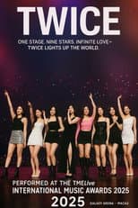 Poster for TWICE: Live Performance at the TMElive International Music Awards