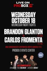 Poster for Brandon Glanton vs. Carlos Fromenta