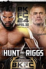 Poster for BKFC 24: Hunt vs Riggs