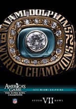 Poster for America's Game: 1972 Miami Dolphins