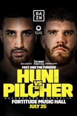 Poster for Justis Huni vs. Troy Pilcher