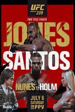 Poster for UFC 239: Jones vs. Santos