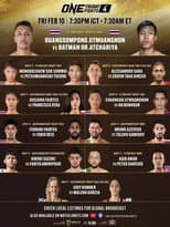 Poster for ONE Friday Fights 4: Duangsompong vs. Batman