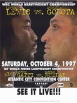 Poster for Lennox Lewis vs. Andrew Golota