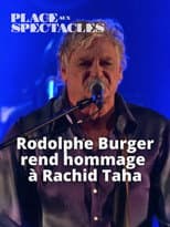 Poster for Rodolphe Burger rend hommage à Rachid Taha