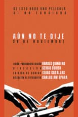 Poster for Aún no te dije