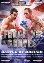 Poster for Carl Froch vs. George Groves