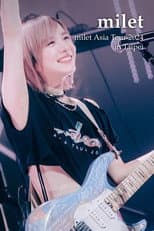 Poster for milet Asia Tour 2024 in Taipei