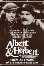 Poster for Albert & Herbert på Lisebergsteatern